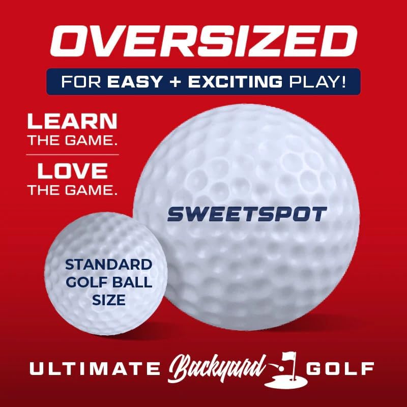 SweetSpot Baseball Sweetspot Plastic Golf Club and Ball Set - Image 2